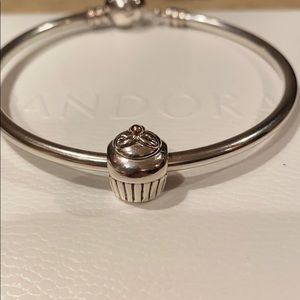 Authentic Pandora Retired Cupcake Charm